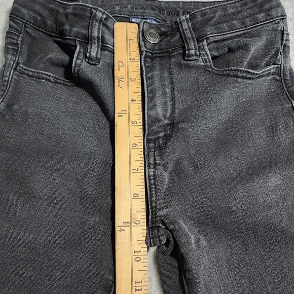 American Eagle Hi Rise Jegging Womens Size 2 Long Black Stretch Denim Jeans - Picture 15 of 16